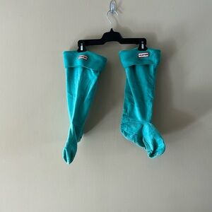 Hunter boot knee socks; Size L